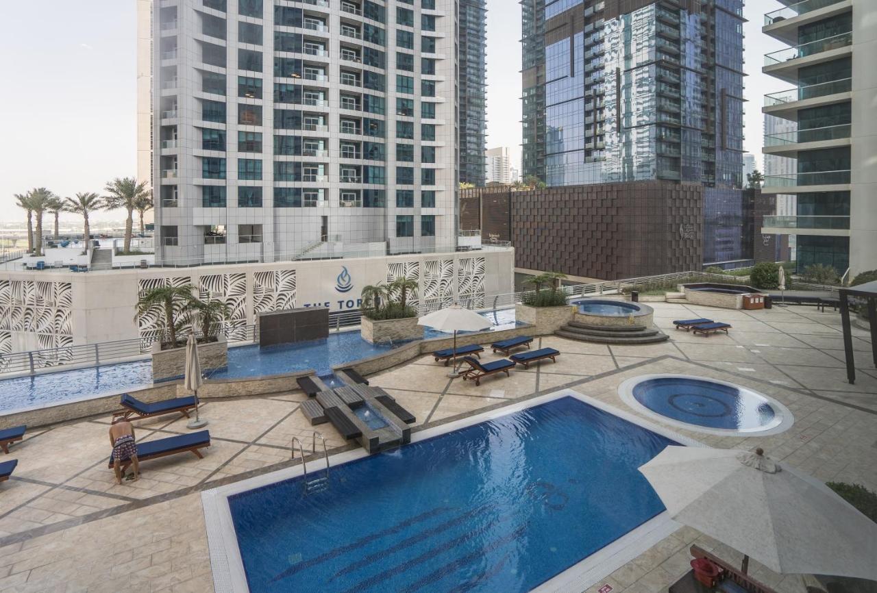 Higuests - Cloudy Apt, 10-Min Walk To Dubai Harbor Apartamento Exterior foto